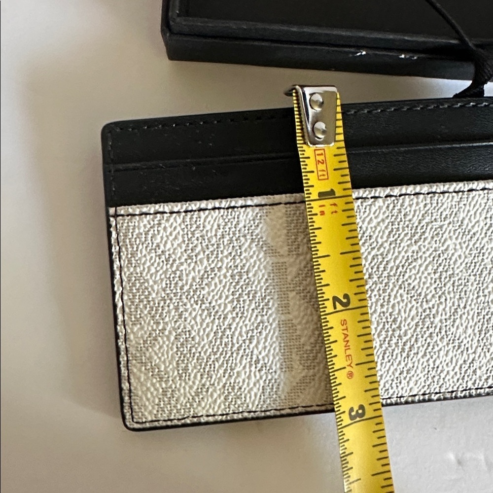 Michael Kors Black and White Card Holder - Picture 7 of 7